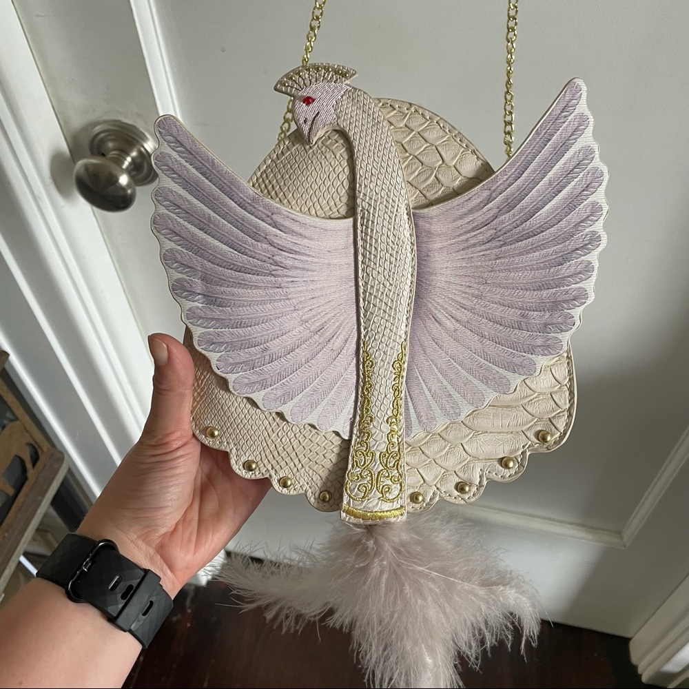 Danielle Nicole Beauty and the Beast Plumette Bag